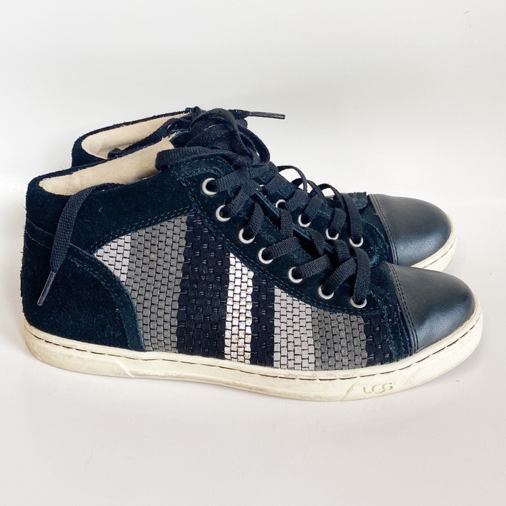 UGG High Top Sneakers Leather Suede